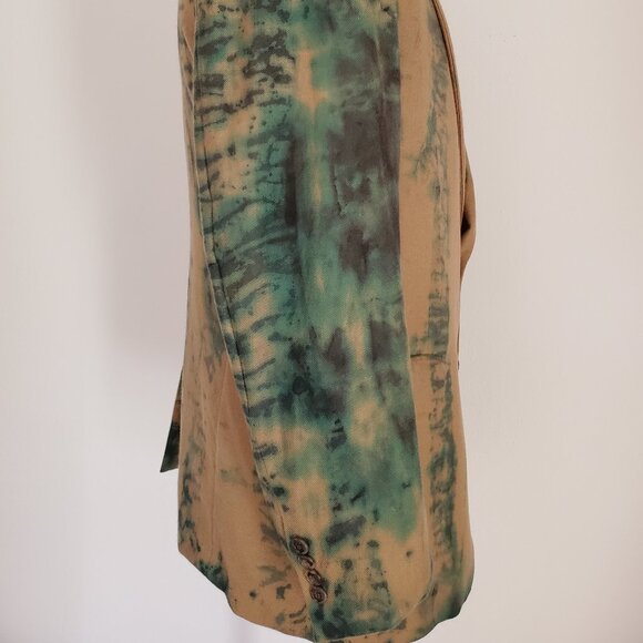 Loro Piana cashmere sweater jacket blazer blue green brown black gray tan 42 XL - Picture 4 of 10